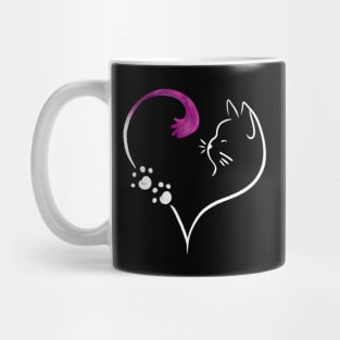 Valentines cat Mug